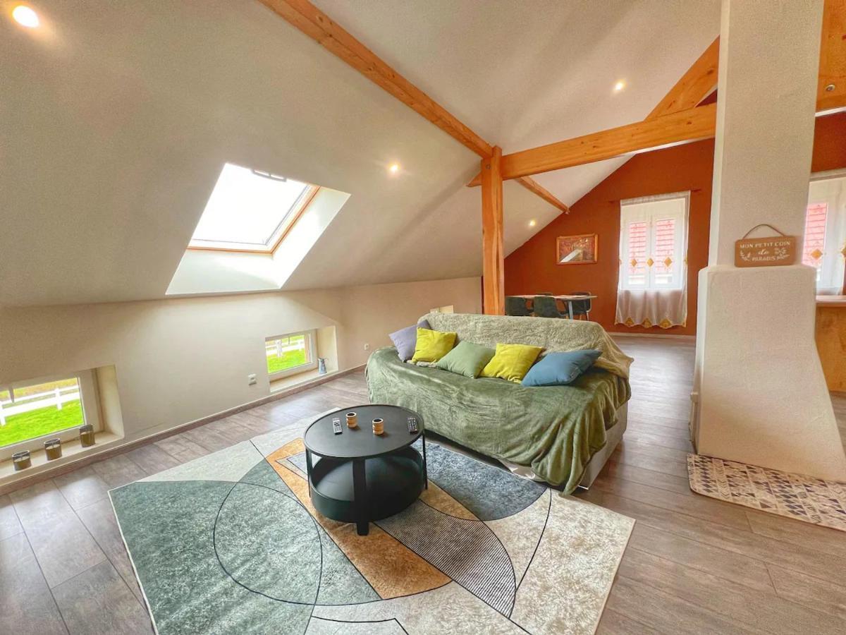 Loft Spacieux En Pleine Foret Bining Exteriér fotografie